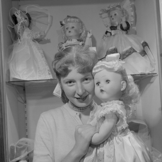 doll making 1956