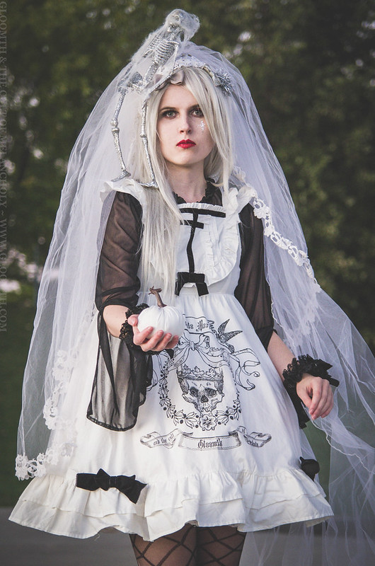ghost bride halloween lolita